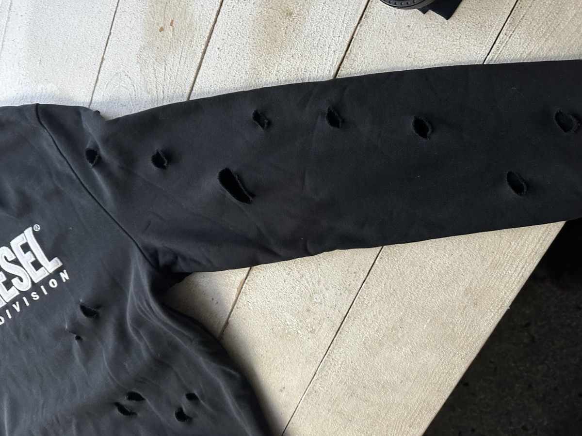 Diesel 🚨DIESEL HYPE DENIM DIVISION BIG LOGO BOXY FIT DISTRESS Size US L / EU 52-54 / 3 - 4 Thumbnail