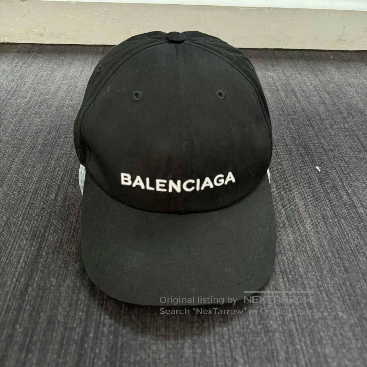Balenciaga Balenciaga Black Logo Baseball Cap Size L. Size ONE SIZE - 1 Thumbnail