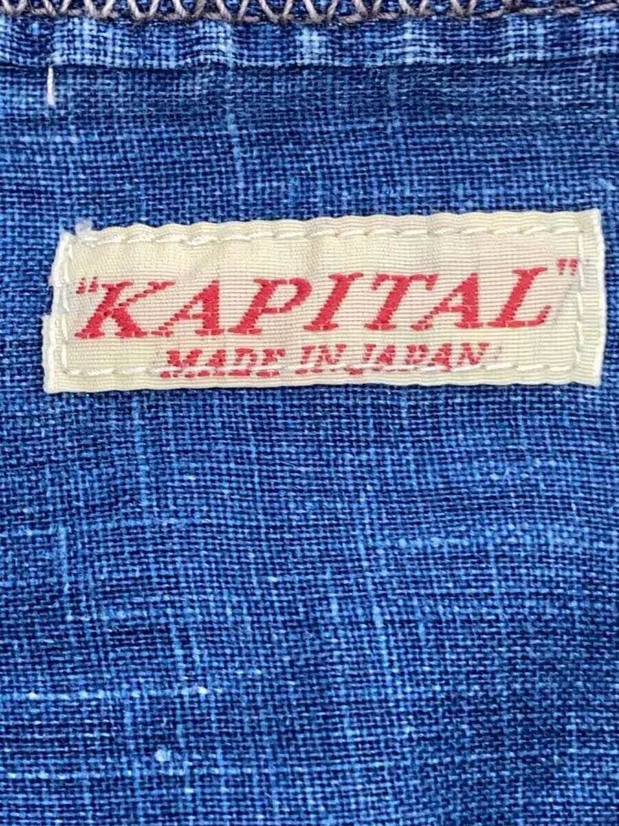Kapital Reconstructed Patchwork Short Sleeve Button Shirt Size US L / EU 52-54 / 3 - 4 Thumbnail