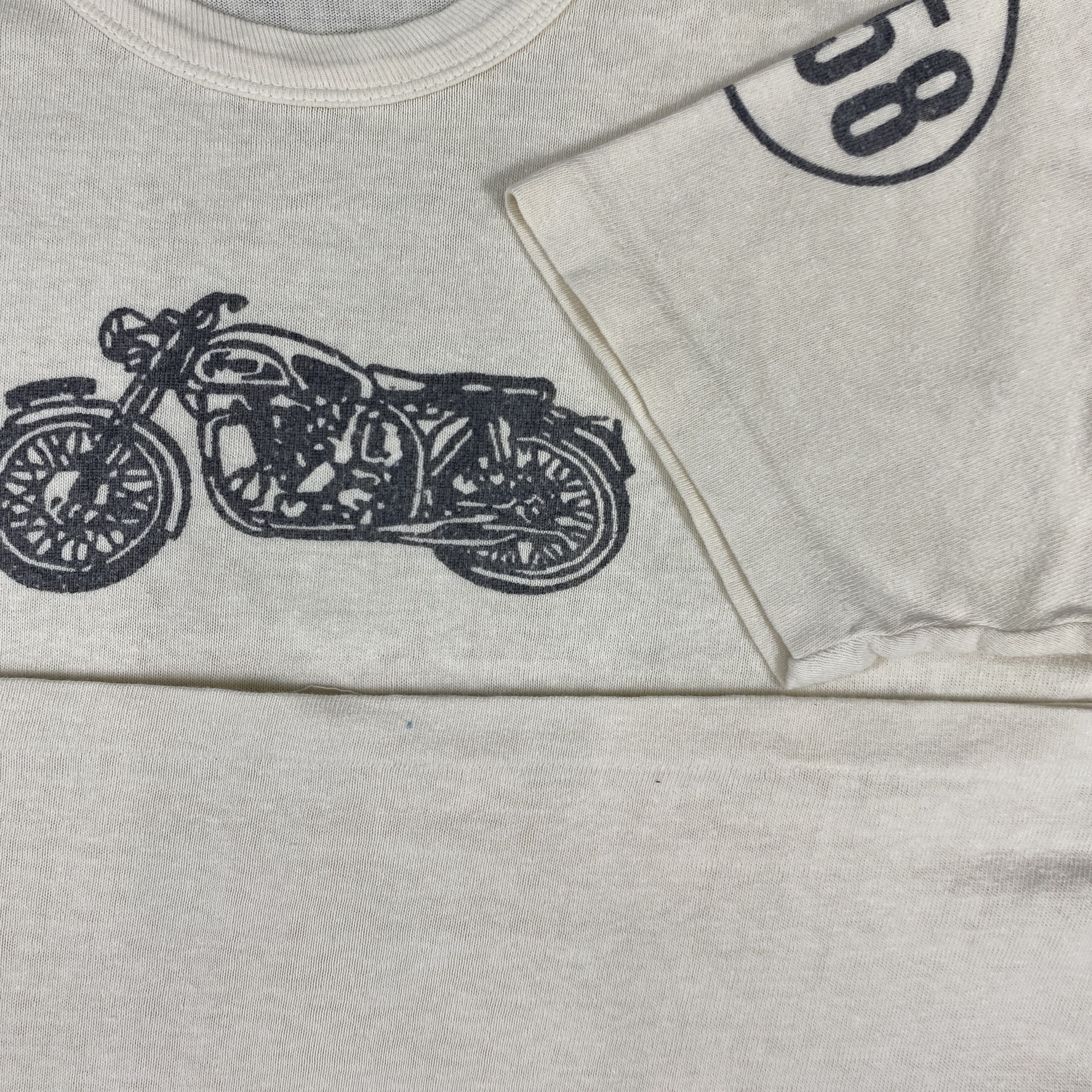 DC Comics Vintage Motorbike 258 T-Shirt - L025 Size US XS / EU 42 / 0 - 7 Thumbnail