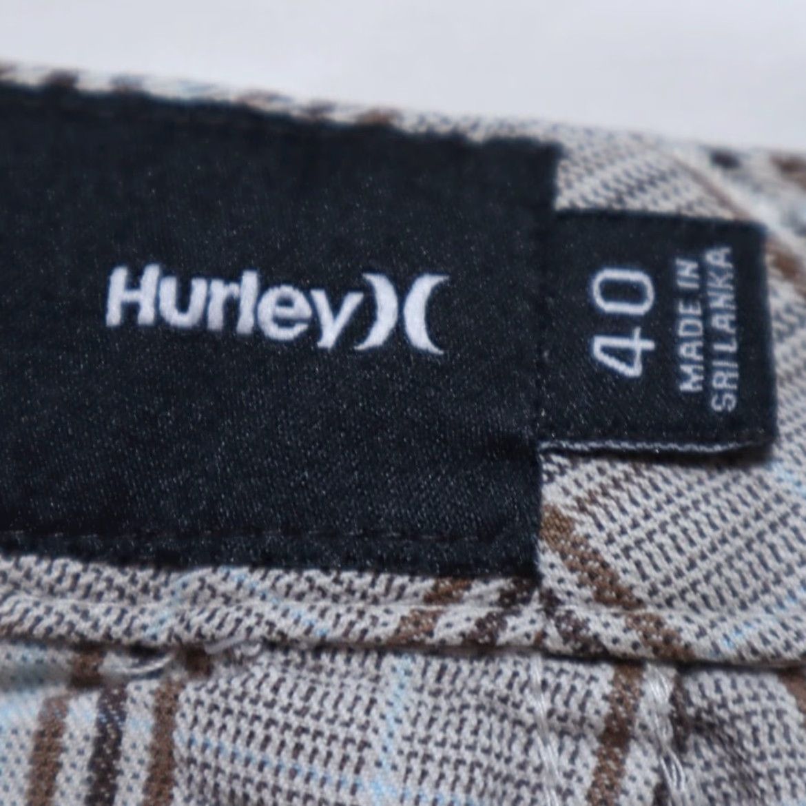 Hurley Hurley Cotton Blend Twill Chino Shorts Multi-Colored Plaid Men's 40 Size US 40 / EU 56 - 5 Thumbnail
