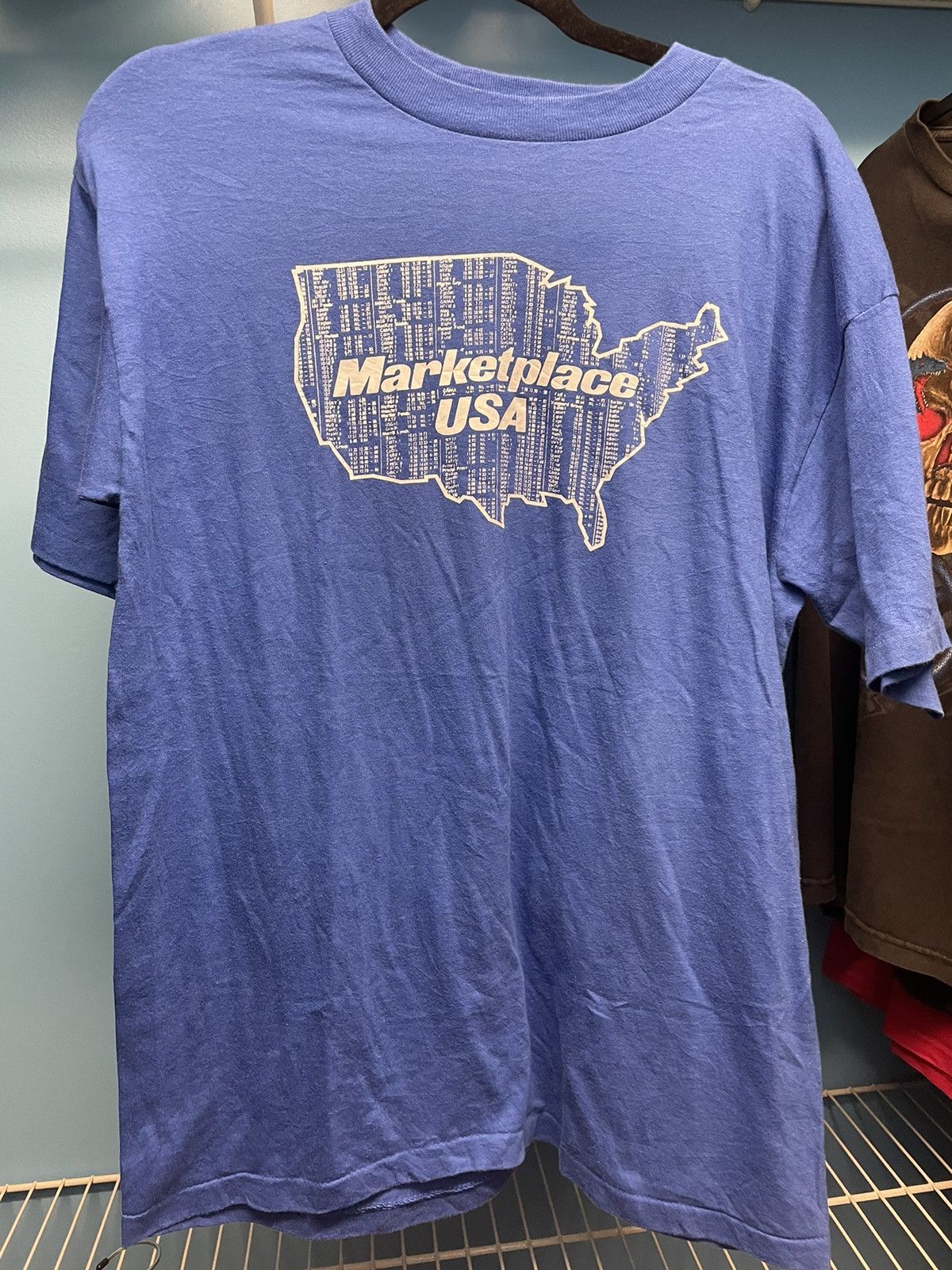 Vintage Vintage ‘Marketplace USA’ Tee Size US XL / EU 56 / 4 - 1 Thumbnail