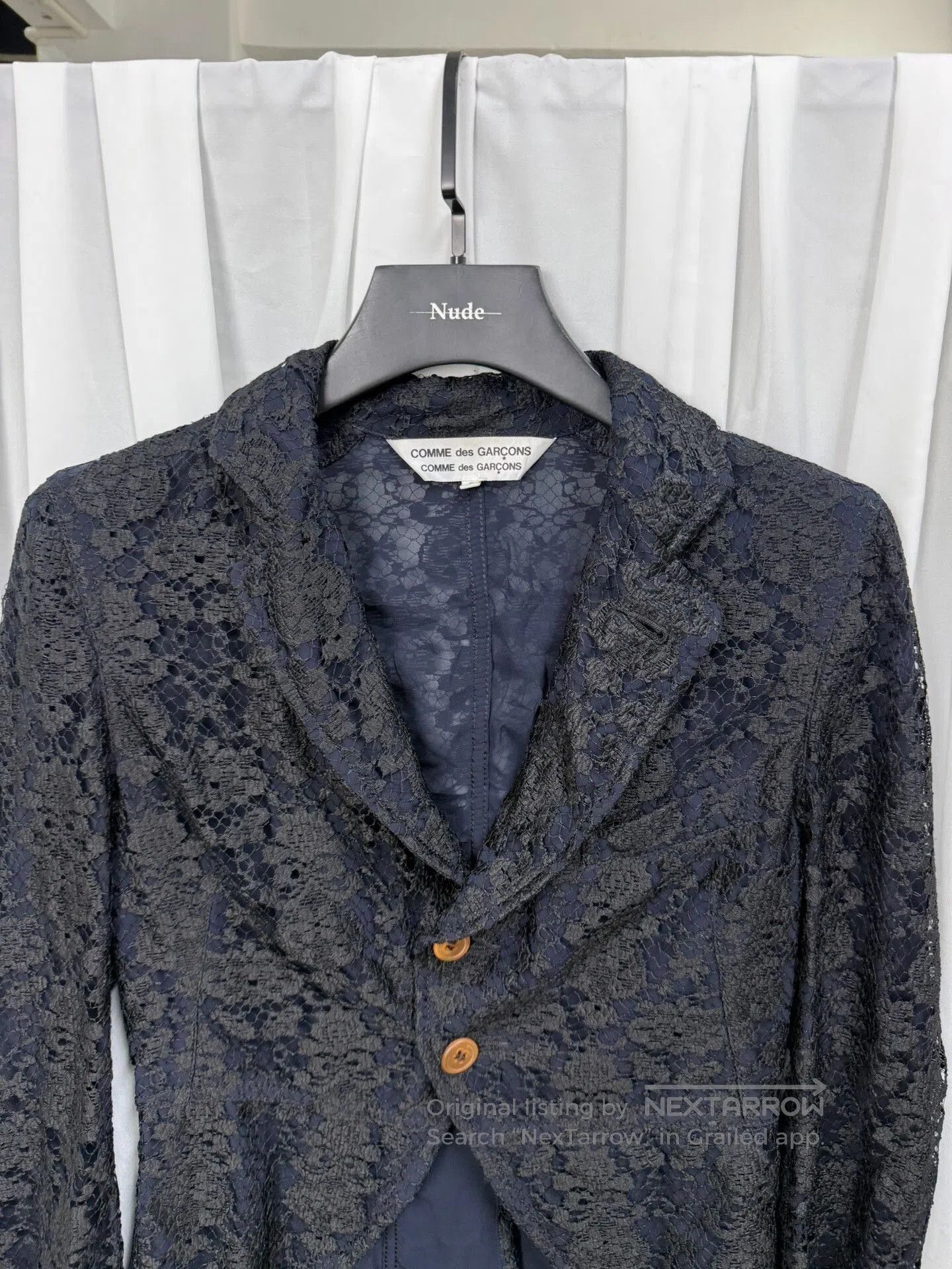Comme des Garcons Comme des Garçons Lace Tuxedo S. Size S / US 4 / IT 40 - 6 Thumbnail