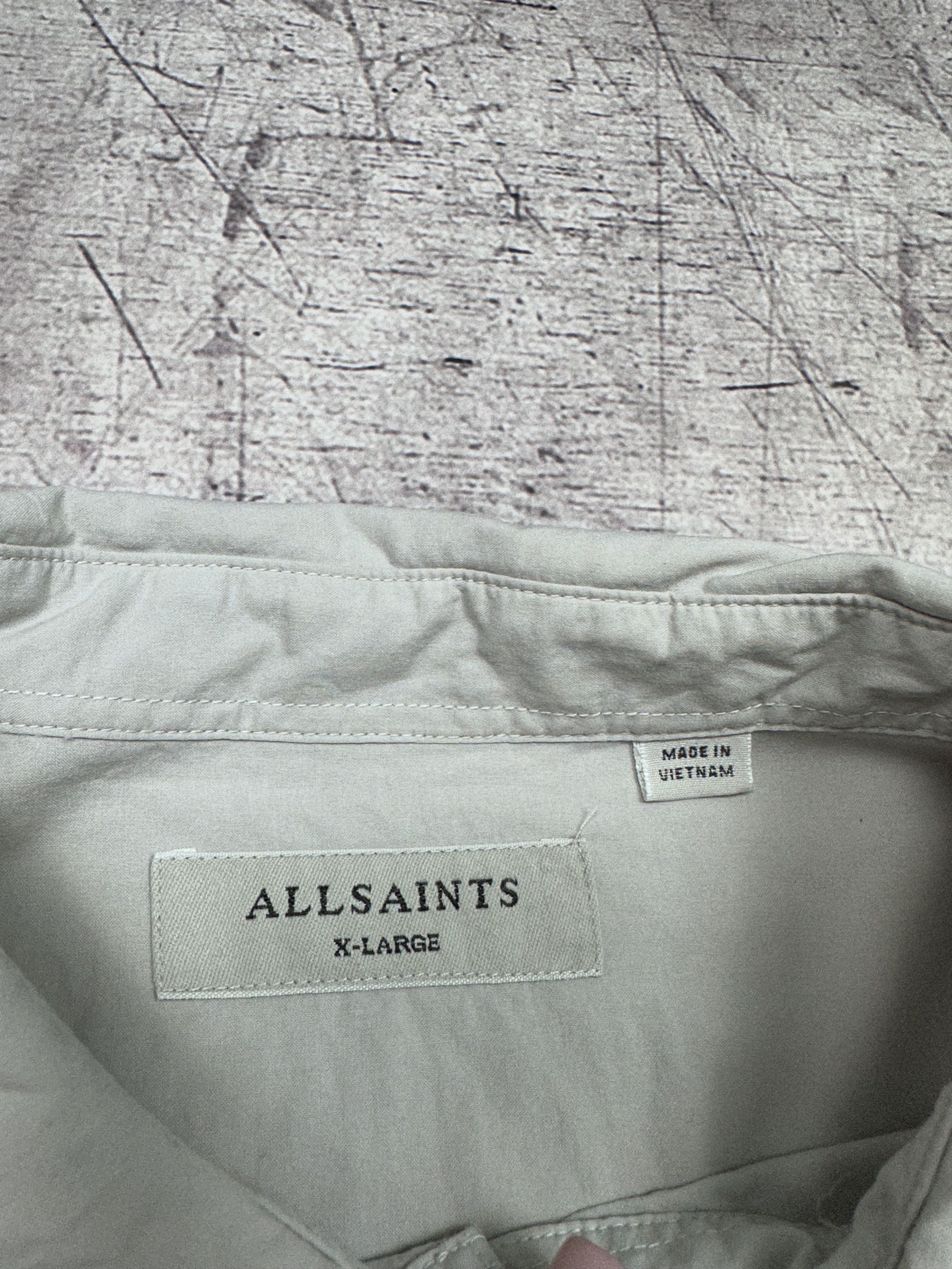 Allsaints Allsaints Mens Hains Long Sleeve Shirt Size US XL / EU 56 / 4 - 4 Thumbnail
