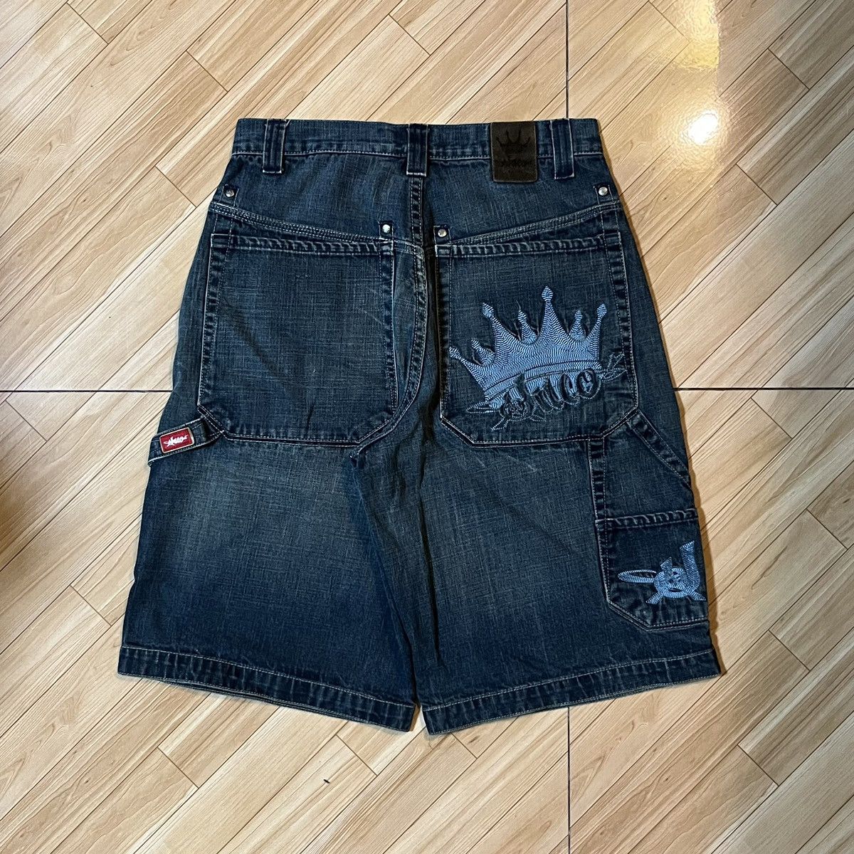 JNCO VTG JNCO Crown Carpenter Jorts Size US 30 / EU 46 - 1 Thumbnail