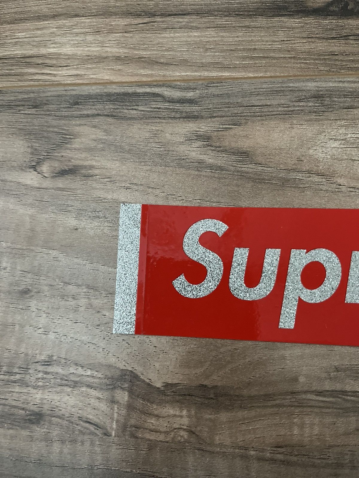 Supreme Supreme Glitter Box Logo Sticker Size ONE SIZE - 2 Thumbnail