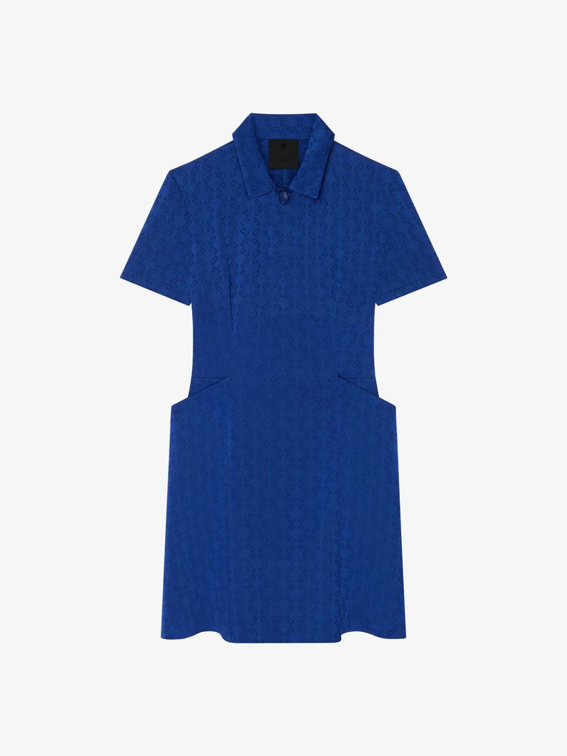 Givenchy o1n1vont0326 Polo Dress in Blue Size XS / US 0-2 / IT 36-38 - 1 Thumbnail