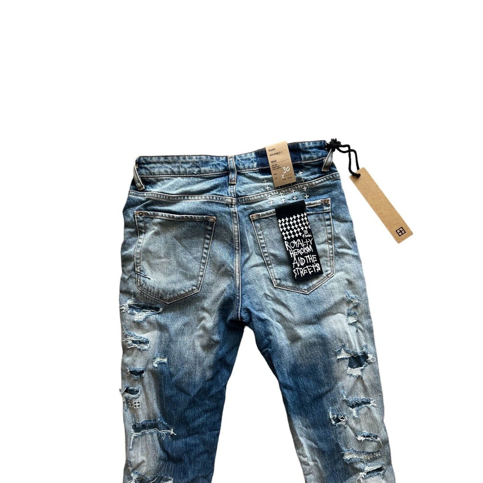 Ksubi Ksubi Jeans Mens Van Winkle Skinny Leg Blue $260 Size 30/32 Size US 30 / EU 46 - 4 Thumbnail
