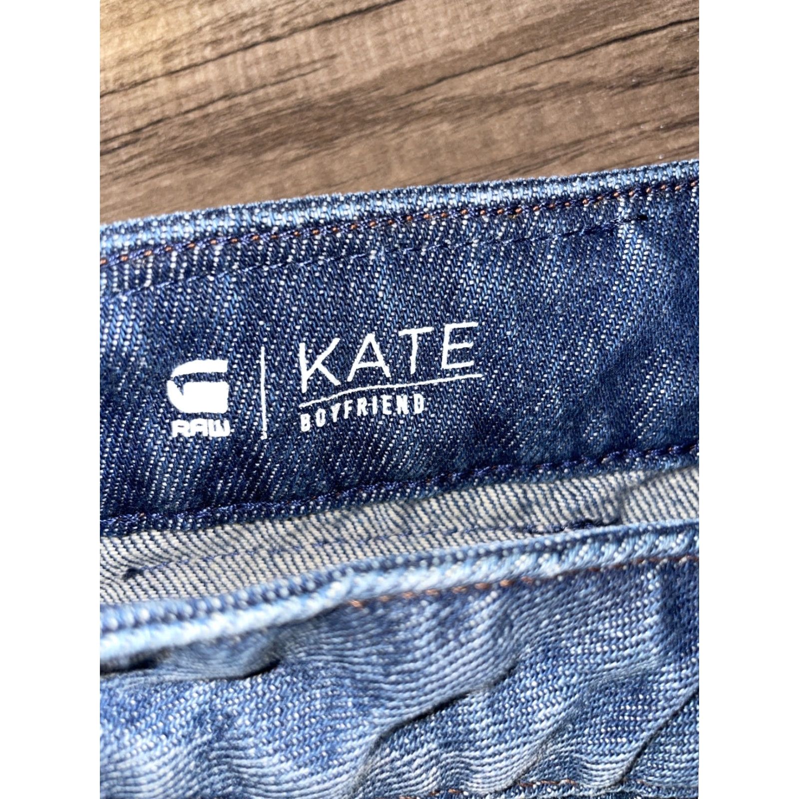 G-Star G Star Raw Denim Jeans Blue 30x30 Kate Boyfriend Jeans Womens Regular Denim Star Theme Size 30" / US 8 / IT 44 - 6 Thumbnail
