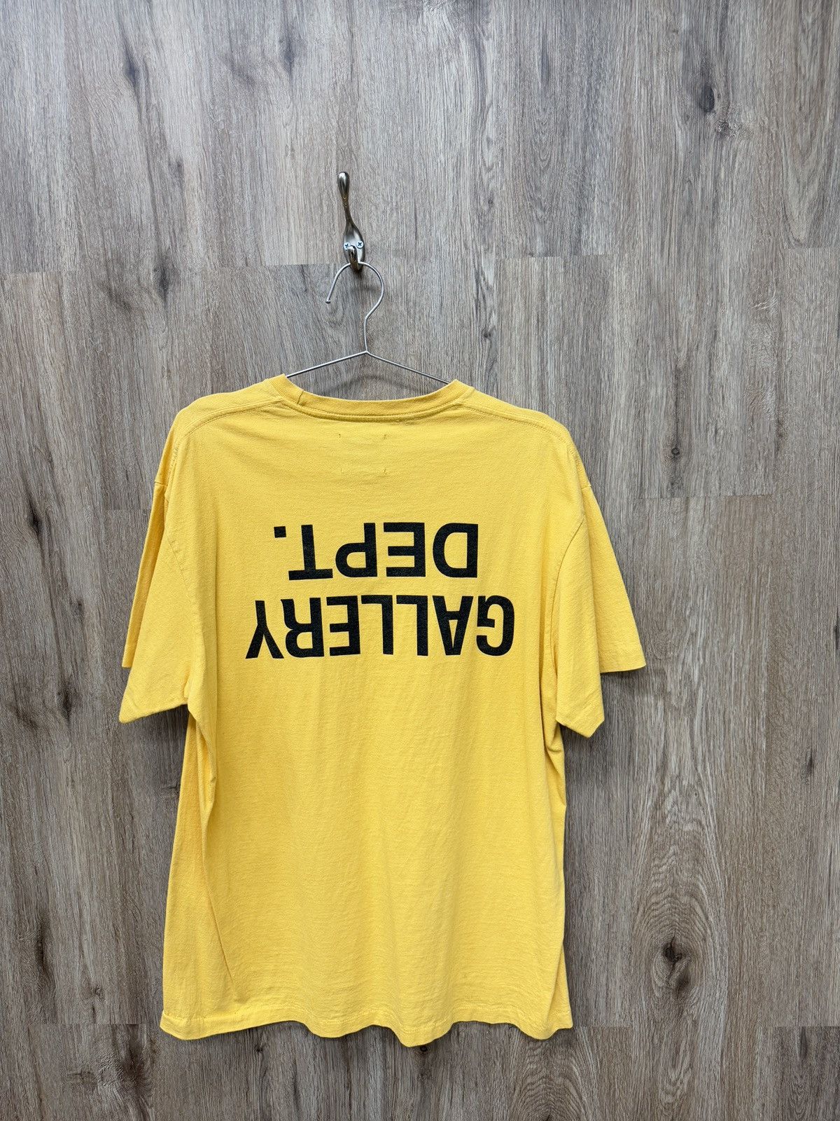 Gallery Dept. Gallery Dept Yellow Short Sleeve Size US L / EU 52-54 / 3 - 8 Thumbnail