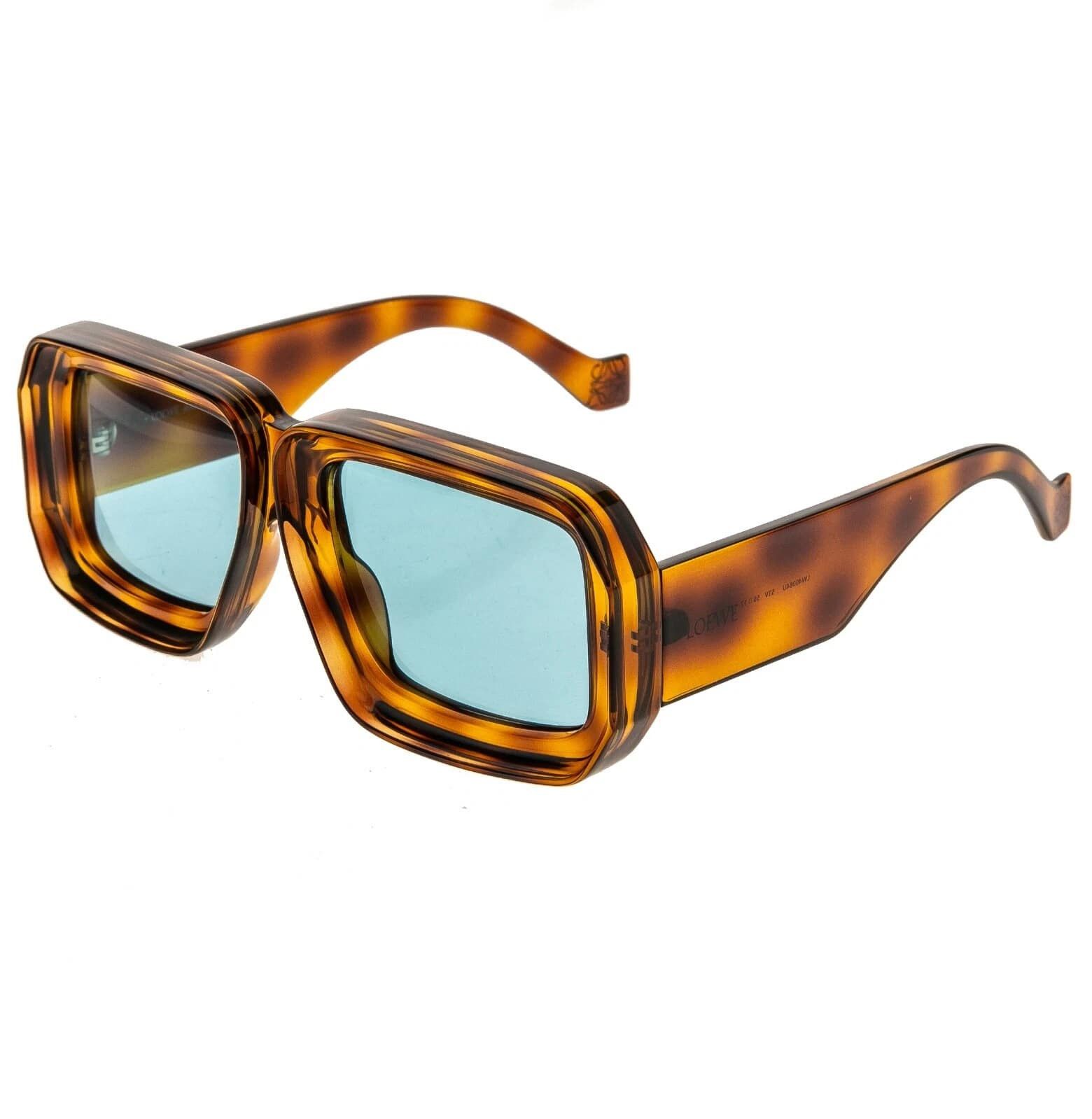 Loewe LOEWE PAULA IBIZA Square LW40064U Brown Blue 40064 Unisex Size ONE SIZE - 8 Thumbnail