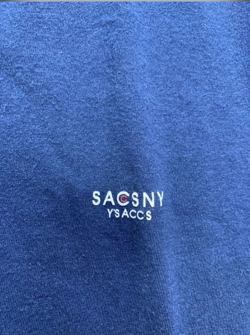 Yohji Yamamoto Yohji Yamamoto Y'SACCS Small Logo short sleeve shirt Size US L / EU 52-54 / 3 - 4 Thumbnail