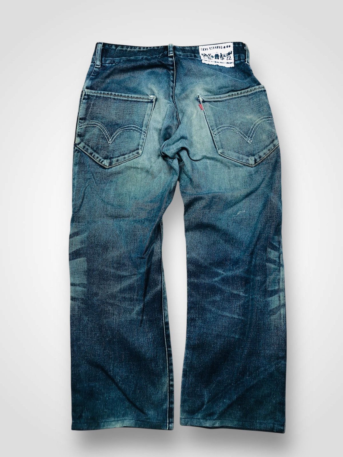 Levi's Levis Distressed Jeans (34) Size US 30 / EU 46 - 2 Thumbnail