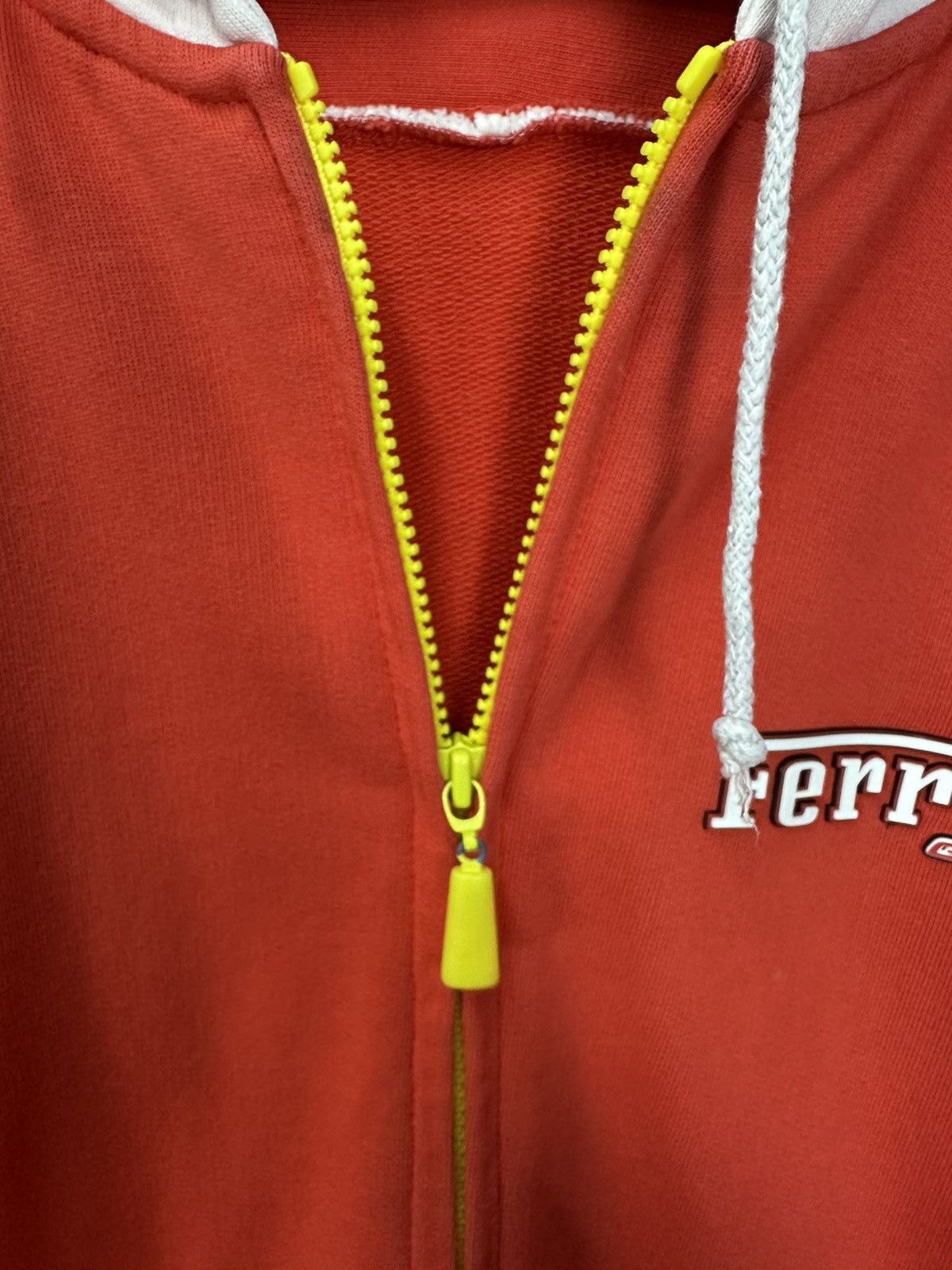Ferrari Vintage Ferrari Gearbox Hoodie Jacket Z378 Size US L / EU 52-54 / 3 - 9 Thumbnail
