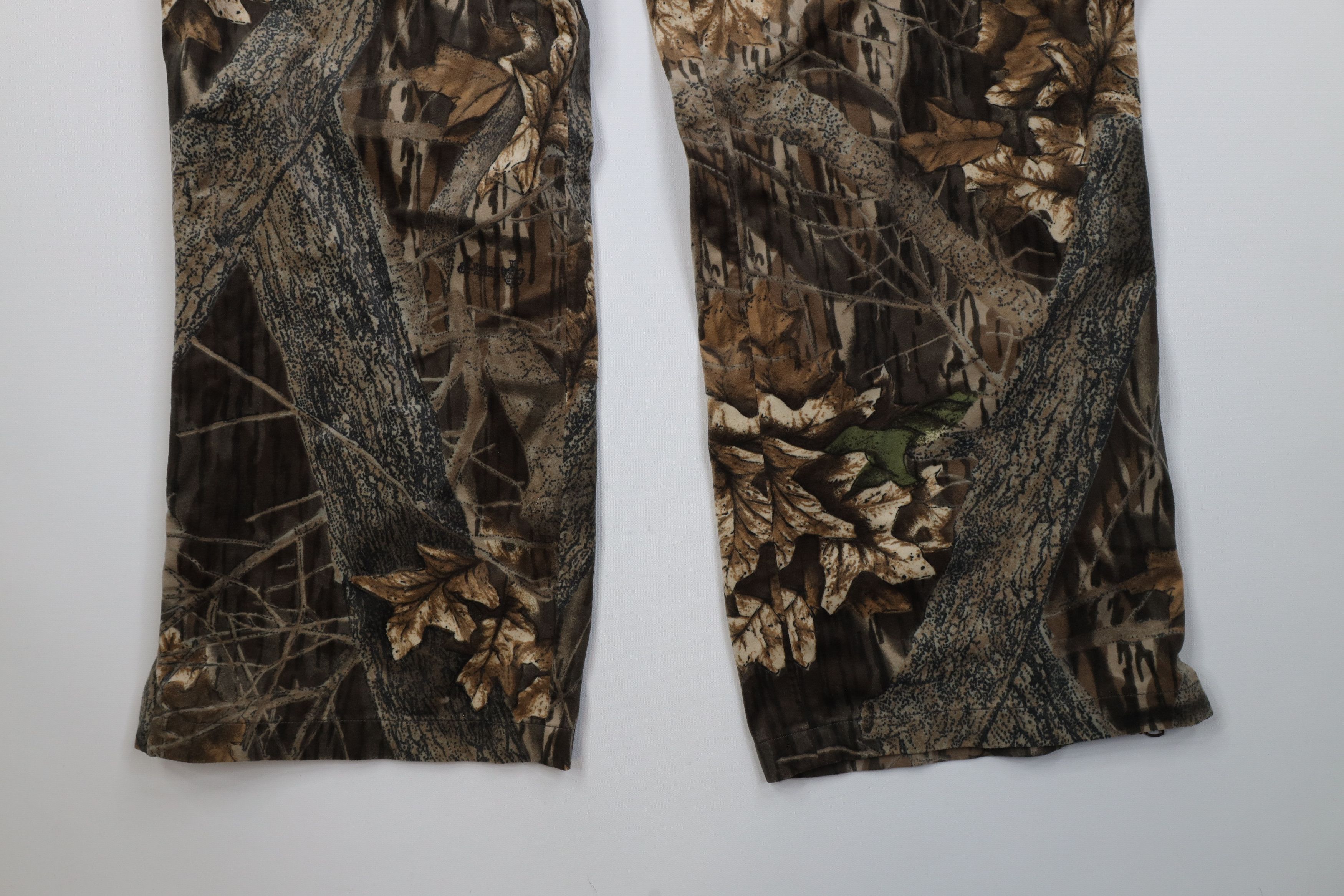 Columbia Vintage 90s Columbia Mossy Oak Chamois Cloth Wide Leg Pants Size US 38 / EU 54 - 4 Thumbnail