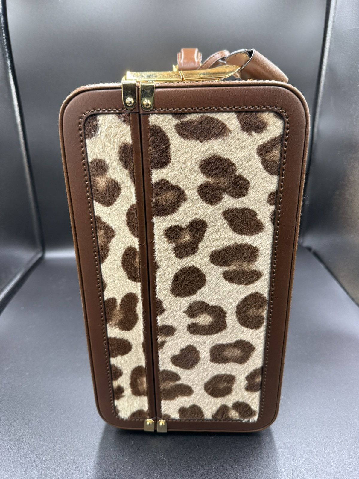 Gucci GUCCI HARRY STYLES HA HA HA RIGID SUITCASE IN NEUTRAL NWT Size ONE SIZE - 6 Thumbnail