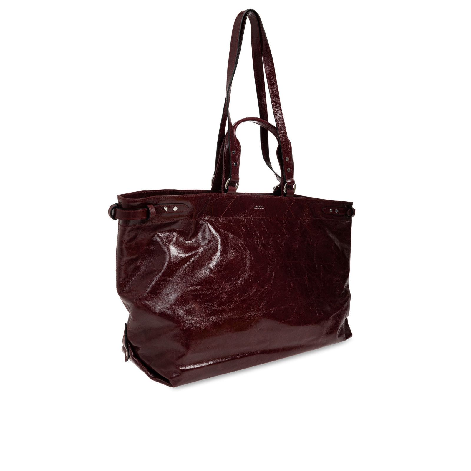 Isabel Marant ISABEL MARANT Winna Burgundy Tote Bag New & Authentic Size ONE SIZE - 3 Thumbnail