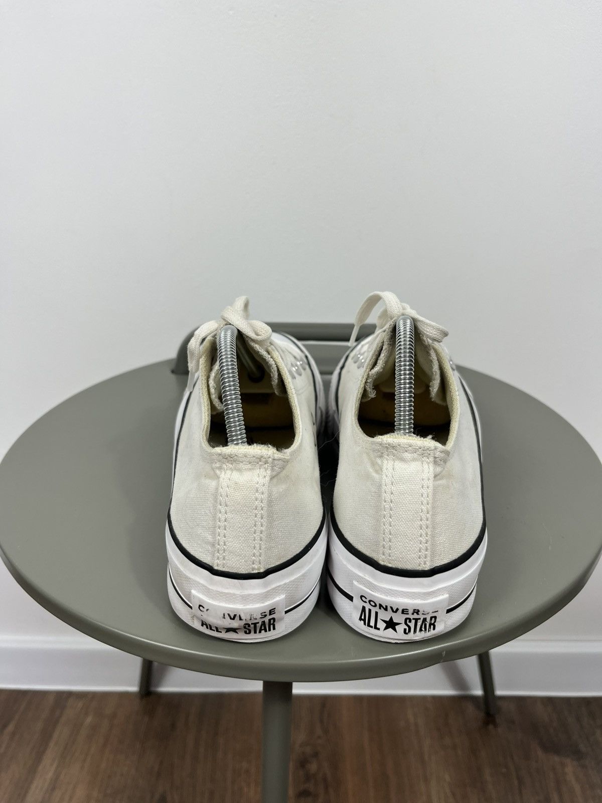 Converse Converse Platform Canvas Sneakers White High Sole 38 US 7.5 Size US 7.5 / IT 37.5 - 4 Thumbnail