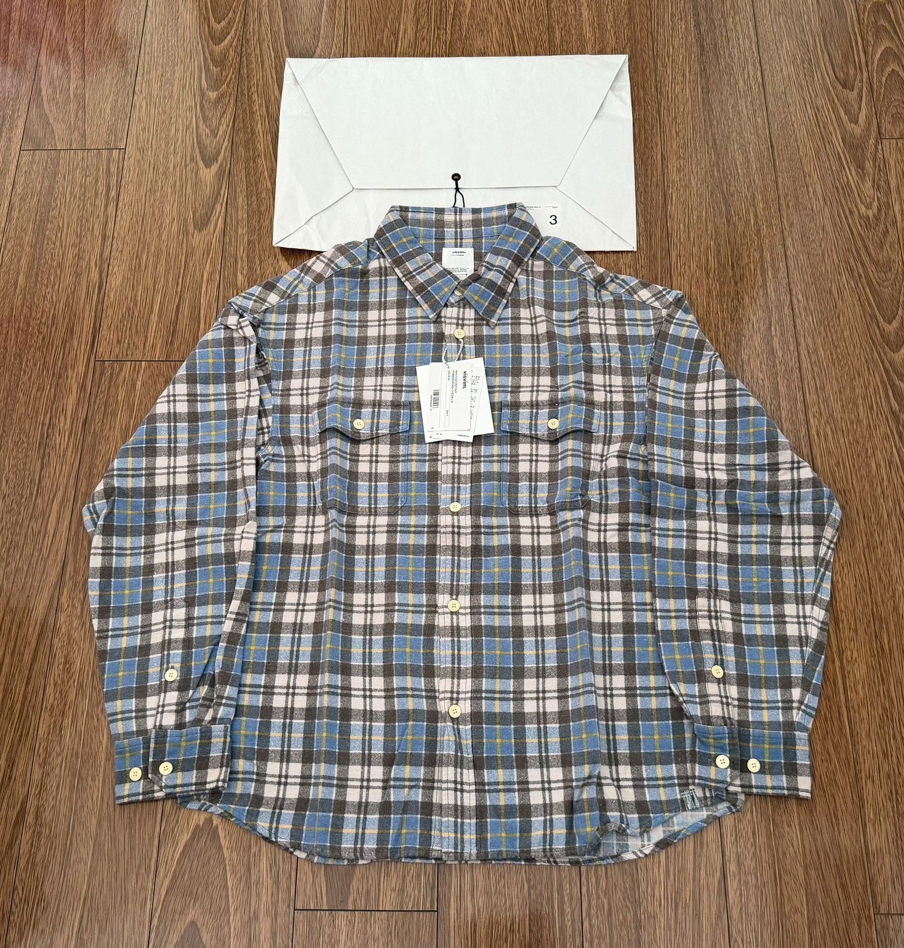 Visvim VISVIM 24SS PIONEER KHADI CHECK L/S shirt | Grailed