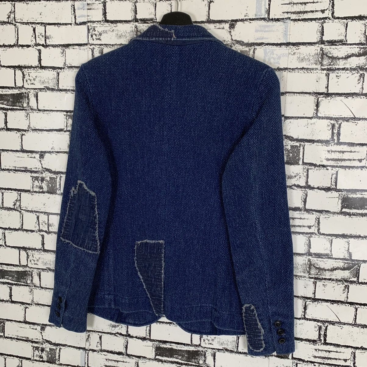 Vintage Vintage Initials Indigo Denim Jacket Size US XS / EU 42 / 0 - 7 Thumbnail