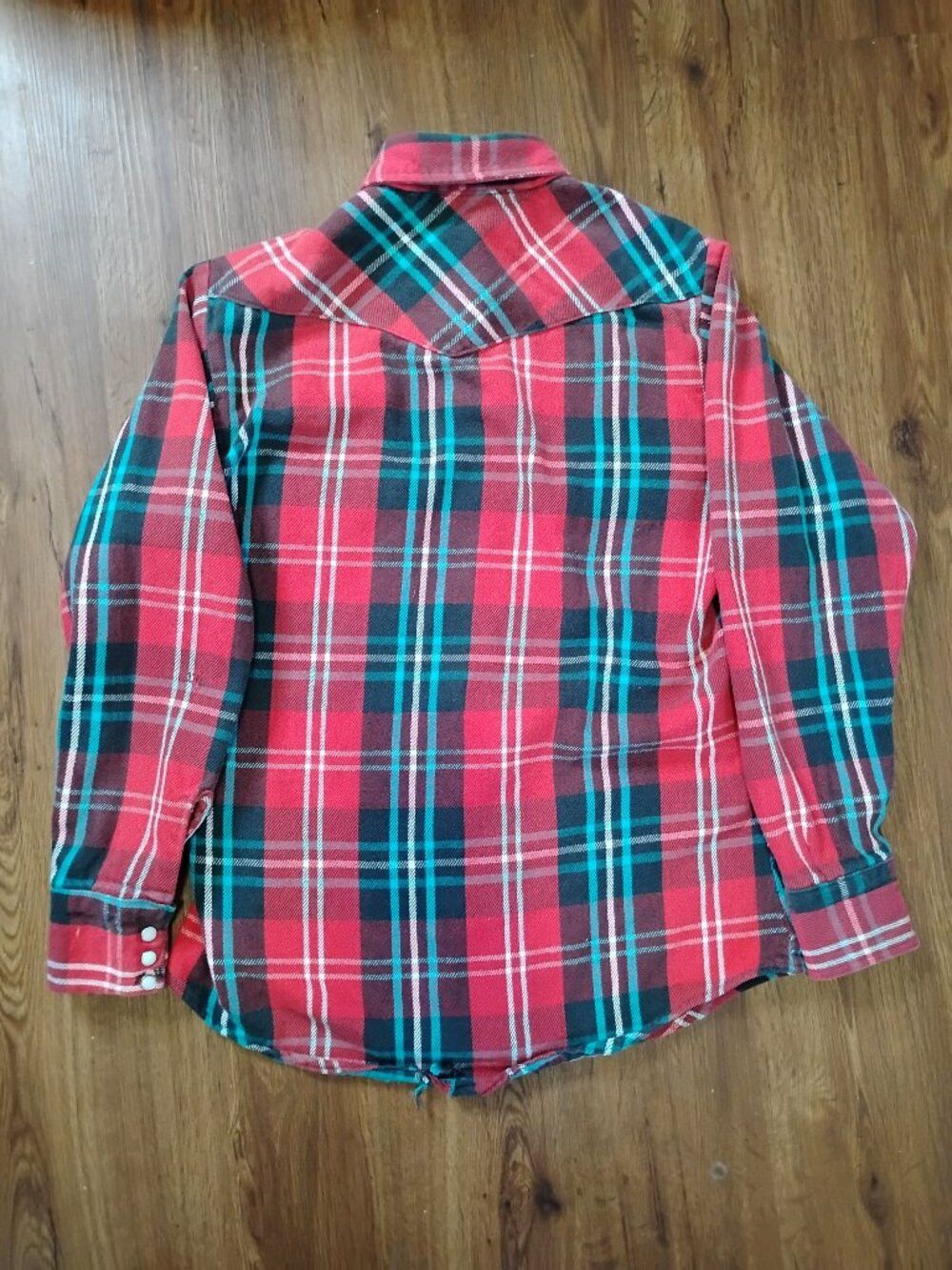 FiveBrother Vintage Dakota Five Brother Flannel Button Shirt Size US M / EU 48-50 / 2 - 5 Thumbnail
