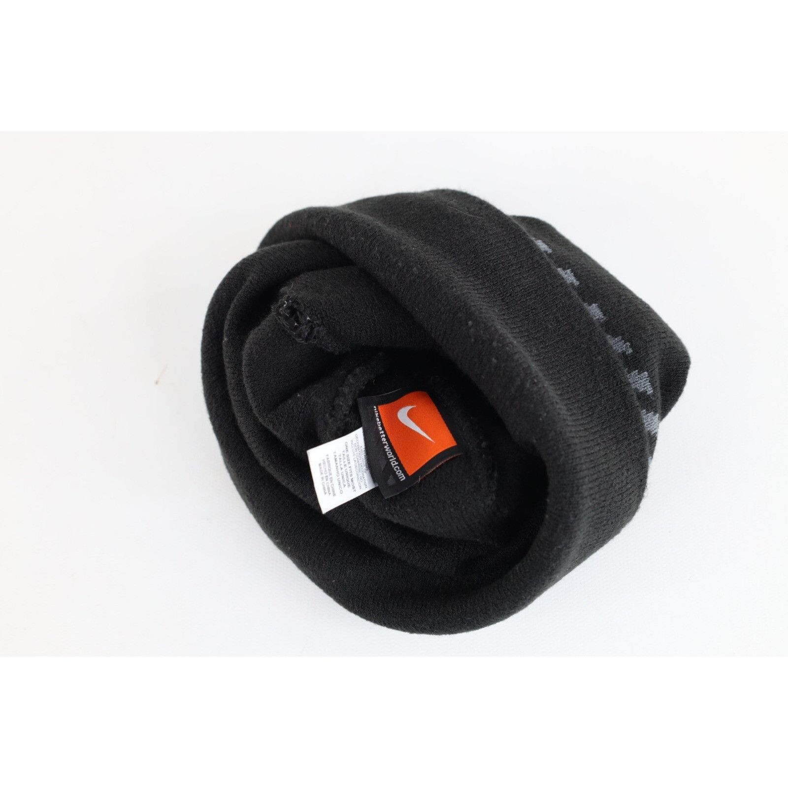 Nike Vintage Y2K Nike Travis Scott Mini Swoosh Pom Beanie Hat Size ONE SIZE - 8 Thumbnail