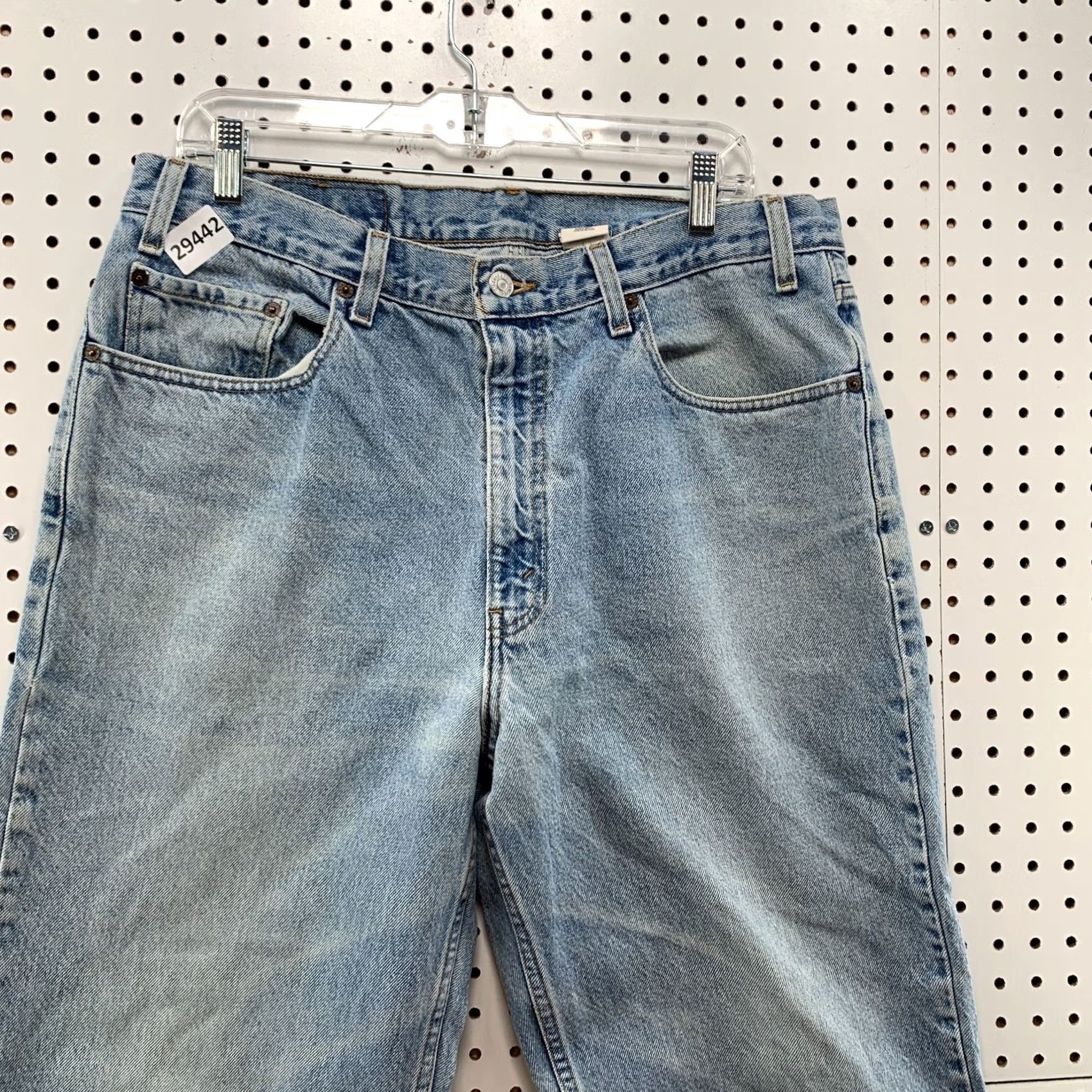 Levi's VINTAGE Levi's Jeans Mens Light Wash Relaxed Straight Denim Size 36X32 Y2K Size US 36 / EU 52 - 4 Thumbnail