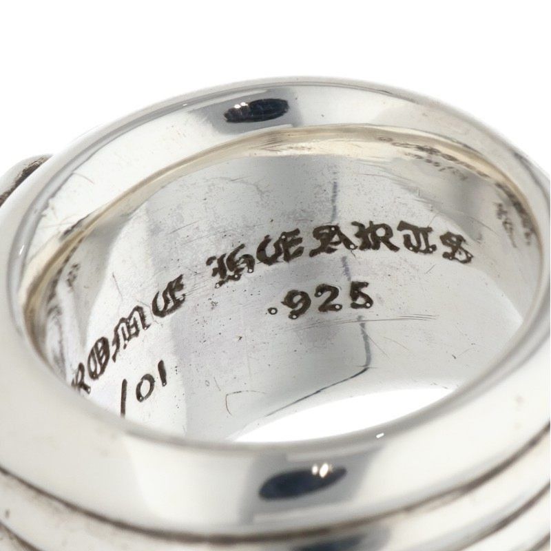 Chrome Hearts RARE SIZE! 10 CHROME HEARTS DAGGER HEART RING silver Size ONE SIZE - 4 Thumbnail