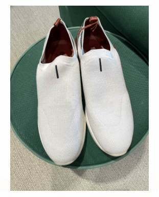image of Loro Piana O1Srvl11E0424 Lp Flexi Sneakers In White, Men's (Size 15)