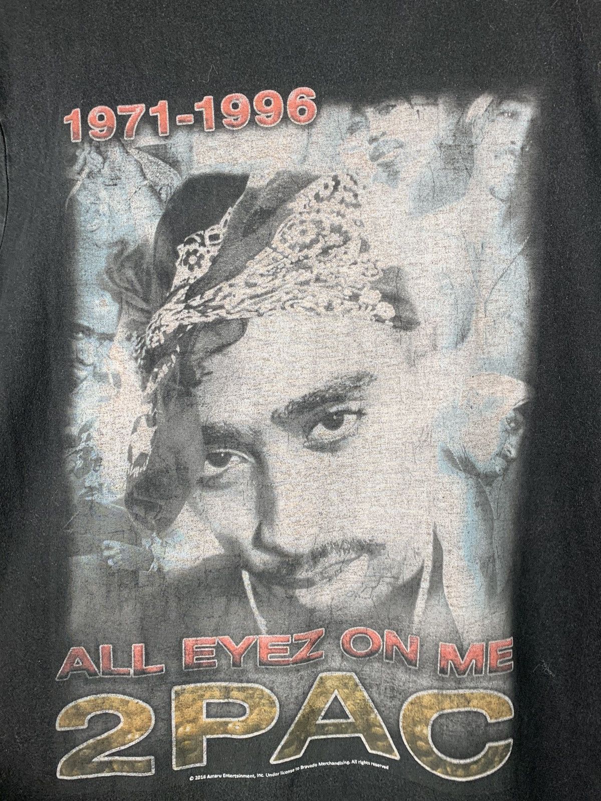 Other 2Pac Tupac Shakur T-Shirt Rap Tee 1971-1996 ALL EYES ON ME Size US L / EU 52-54 / 3 - 7 Thumbnail