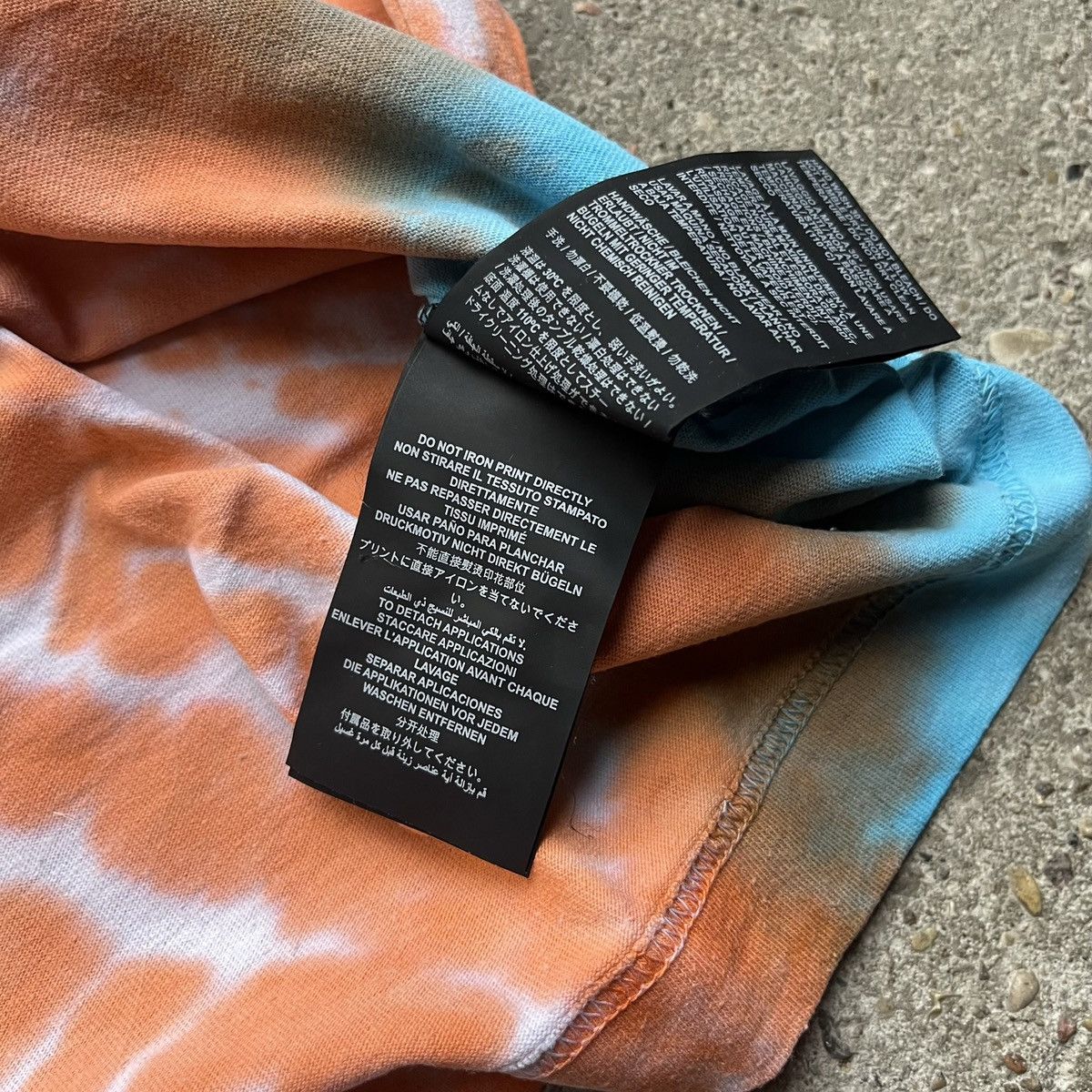 Palm Angels Palm Angels Tie dye T shirt multicolour Size US M / EU 48-50 / 2 - 6 Thumbnail