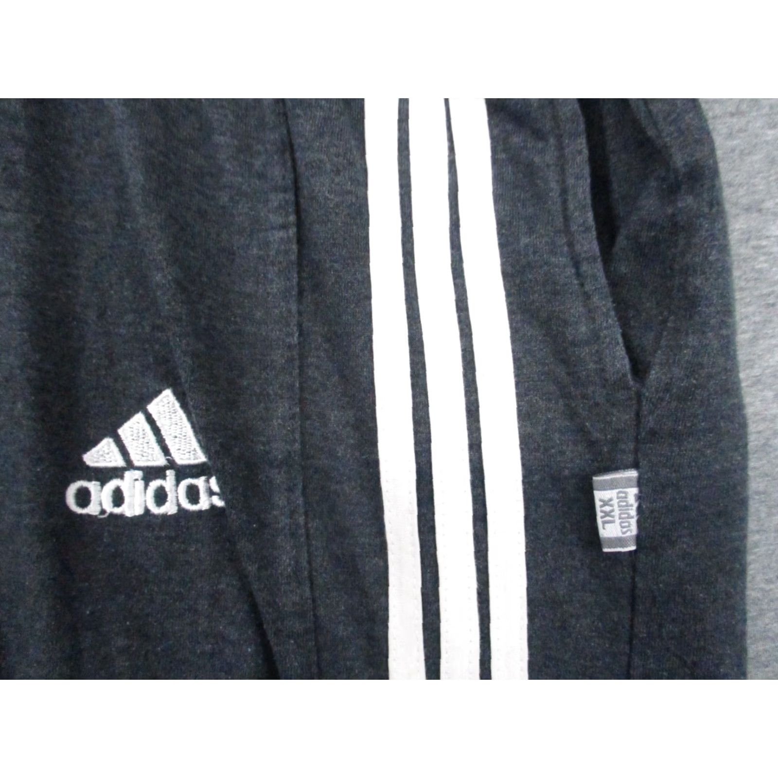 Adidas Adidas Sweatpants Large Men Gray Blue 3 Stripe Joggers Pockets Logo Size US 30 / EU 46 - 2 Thumbnail