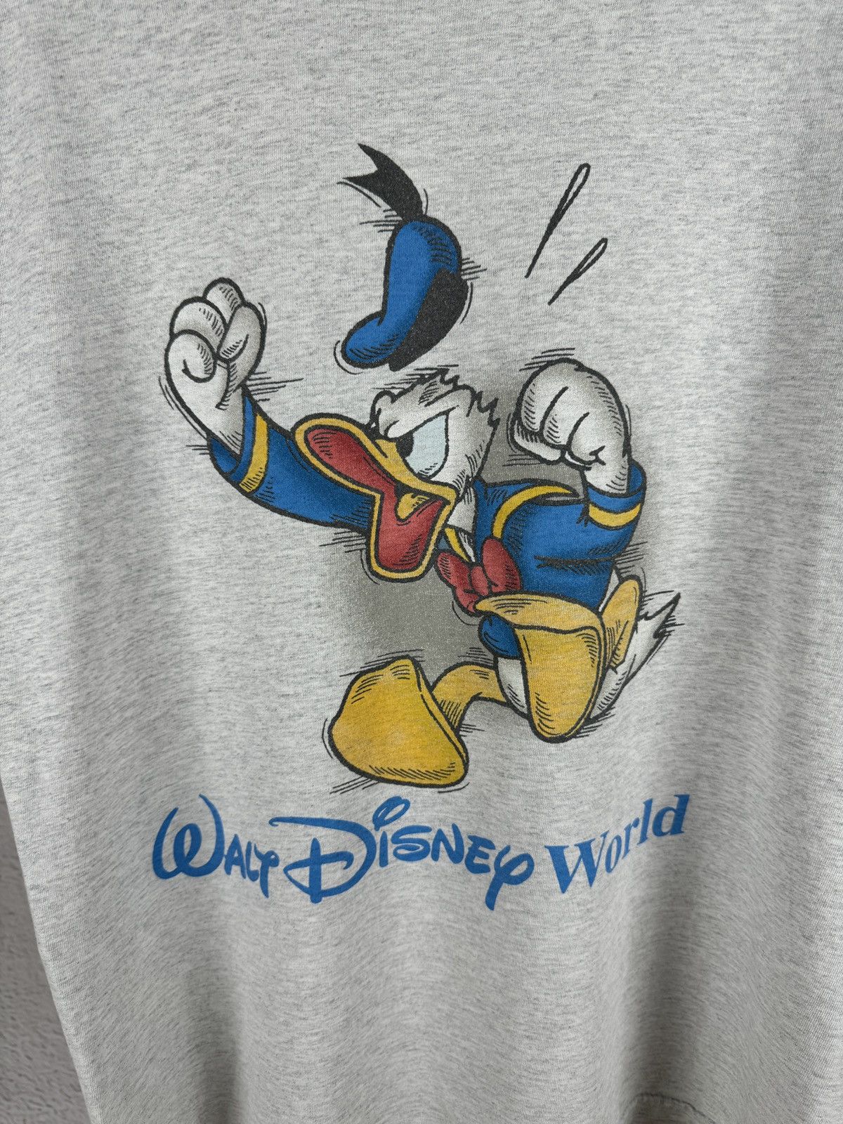 Cartoon Network × Disney × Vintage Walt Disney Pixar vintage 90s y2k Donald Duck grey tee shirt Size US M / EU 48-50 / 2 - 4 Thumbnail