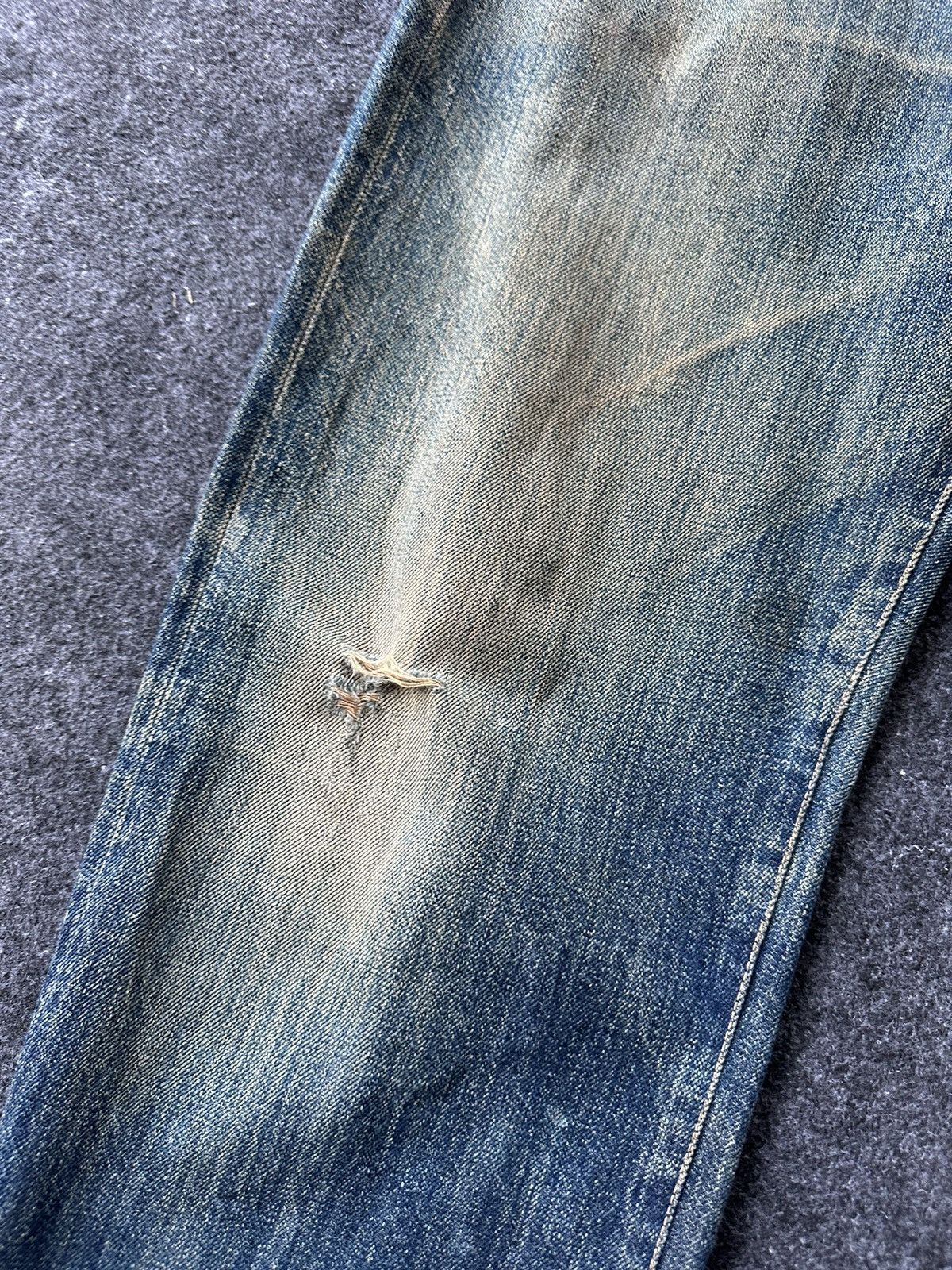 Vintage Smith’s Worn Distressed Rare Denim D141