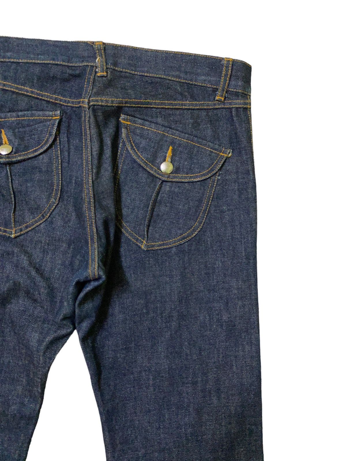 If Six Was Nine × Katharine Hamnett London × Vintage Flared Katharine Hamnet London Bell Bottom Denim Size US 30 / EU 46 - 12 Thumbnail