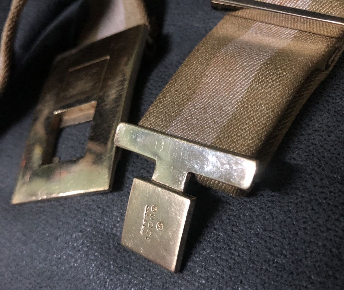 Gucci × Vintage Vintage Gucci Belt Elastic Stretchable Unisex Size ONE SIZE - 11 Thumbnail