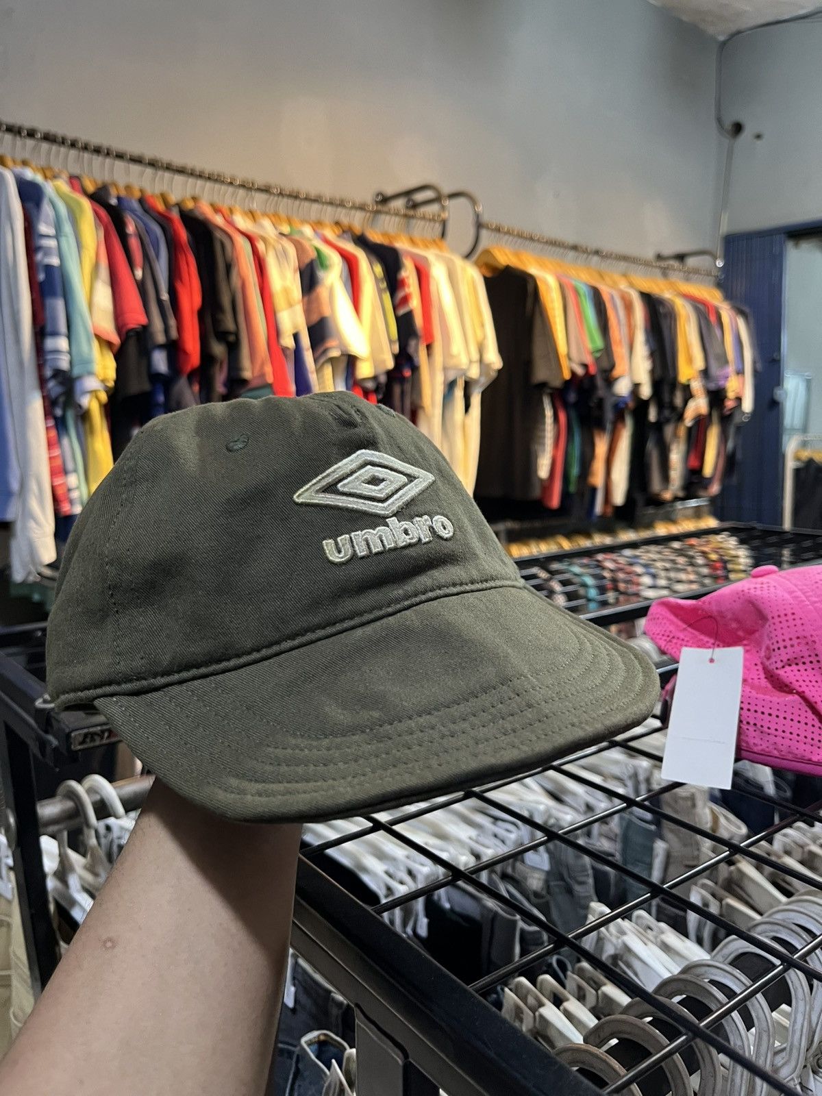 Umbro Short Brim Soft Visor Cap