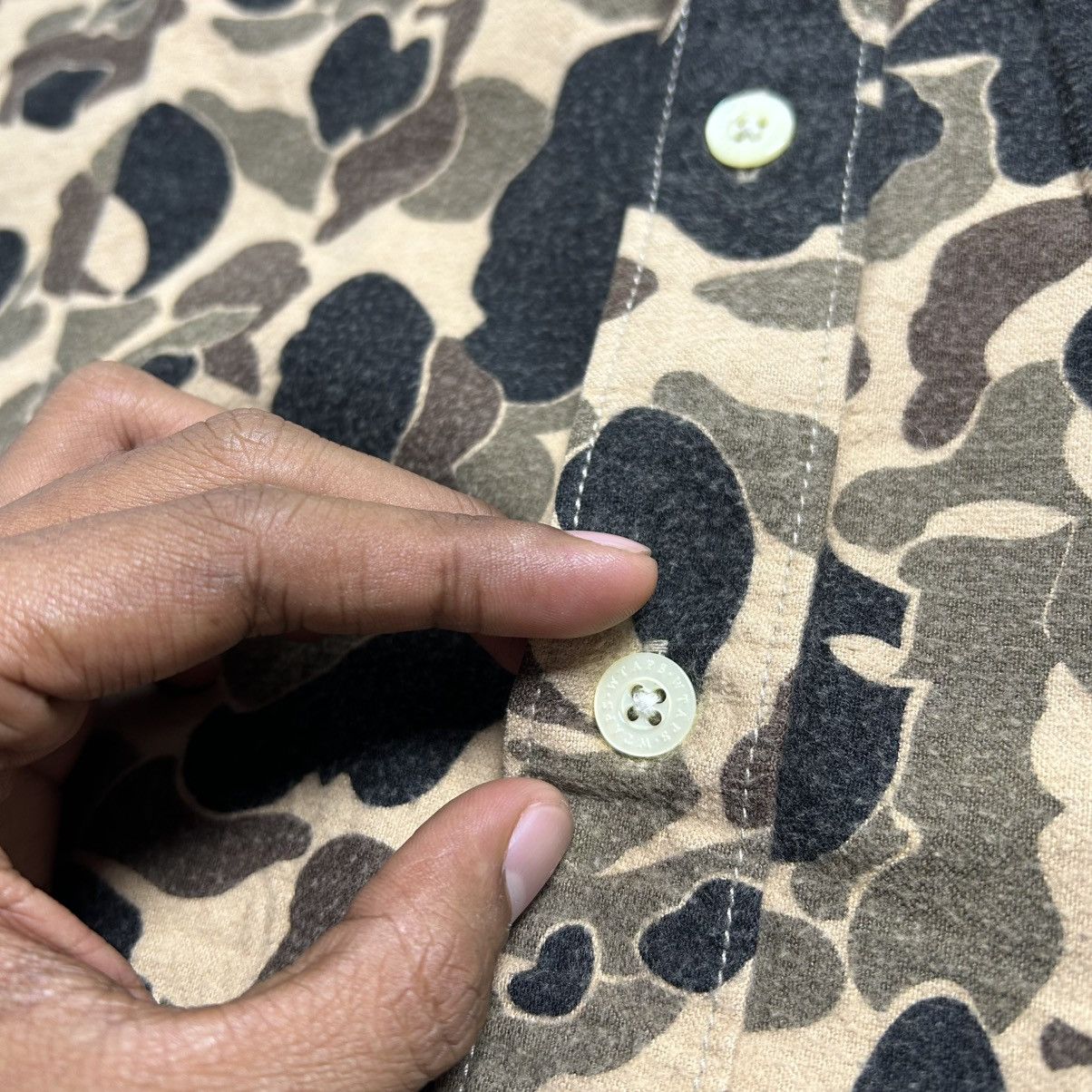 Wtaps Vintage WTAPS FLANEL CAMO Size US S / EU 44-46 / 1 - 11 Thumbnail