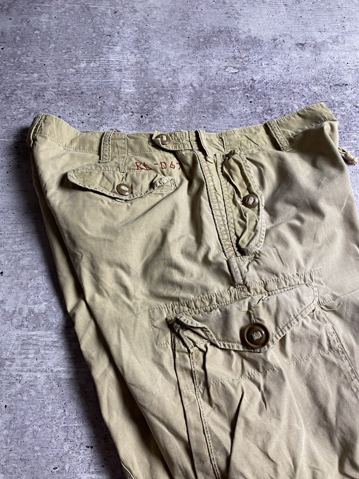 Vintage Vintage Polo Ralph Lauren Cargo Shorts Size US 34 / EU 50 - 6 Thumbnail