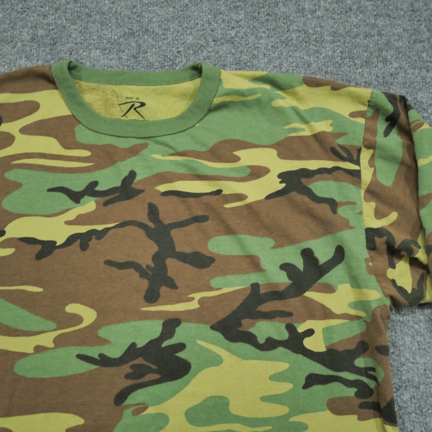 Rothco Rothco Shirt Adult XL Green Brown Camouflage Long Sleeve Mens Size US XL / EU 56 / 4 - 2 Thumbnail