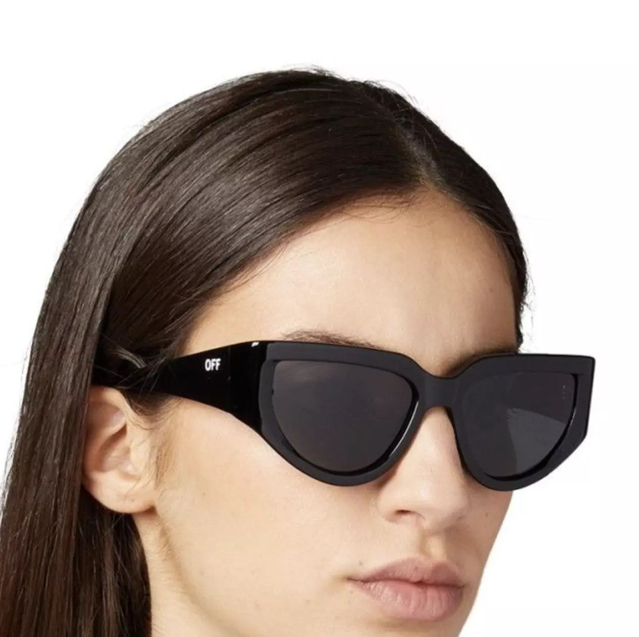 Off-White NEW OFF-WHITE OERI116S24PLA0011007 Seward Black Dark Size ONE SIZE - 4 Thumbnail