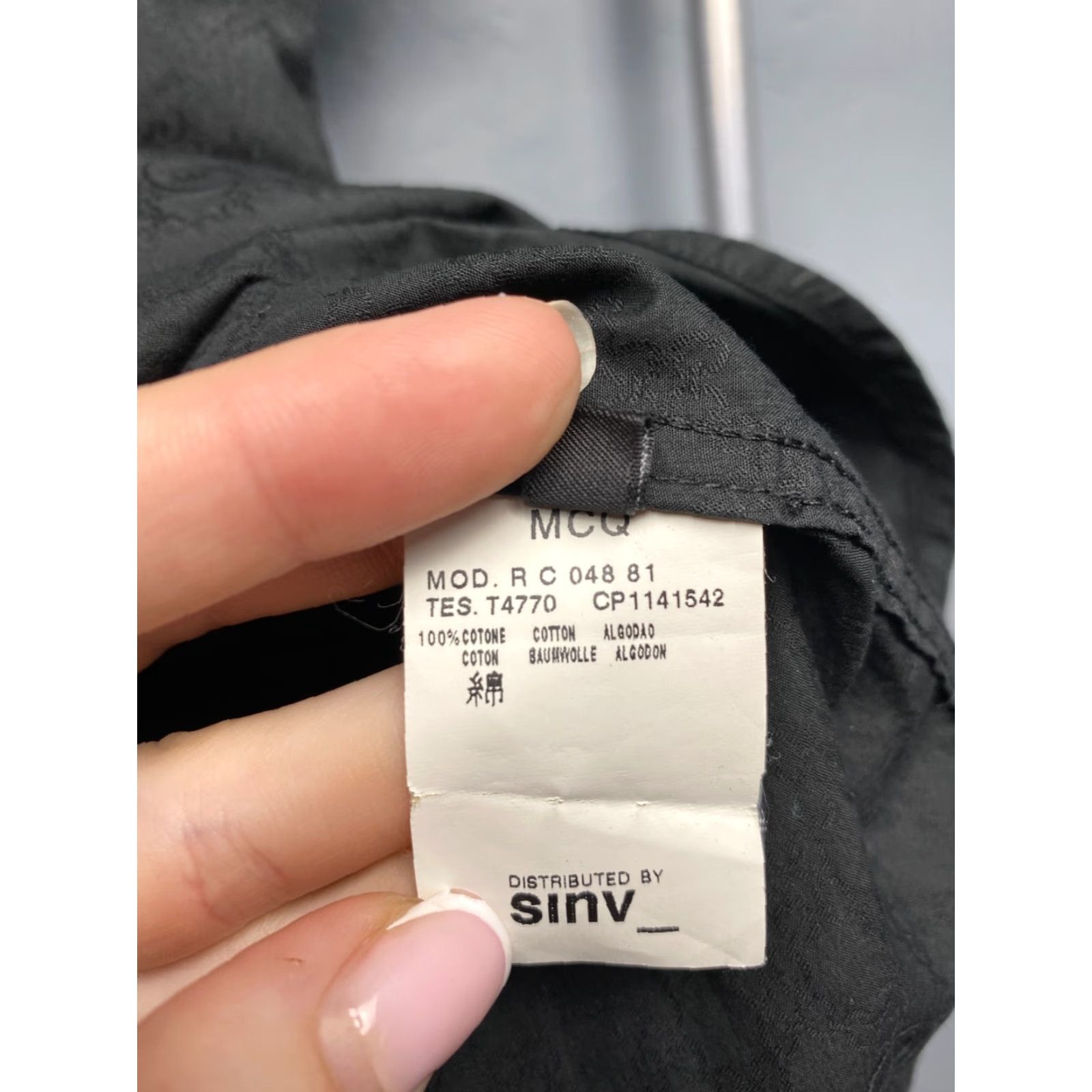 Alexander McQueen Alexander McQueen Mens T-Shirt Short Sleeve Size M Black Vintage Shirts Mens Size US M / EU 48-50 / 2 - 6 Thumbnail