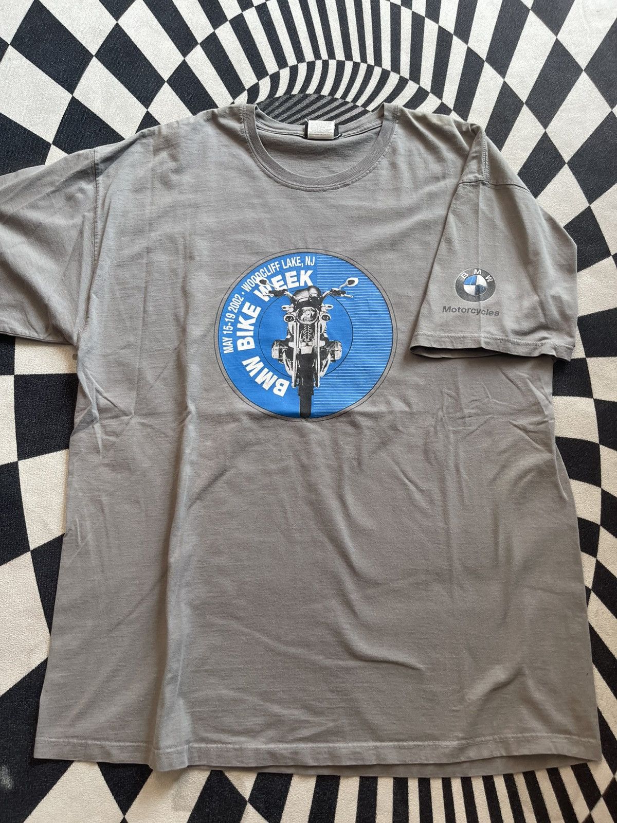 BMW Vintage 2002 BMW Bike Week T-Shirt Woodcliff Lake N Size US XL / EU 56 / 4 - 2 Thumbnail