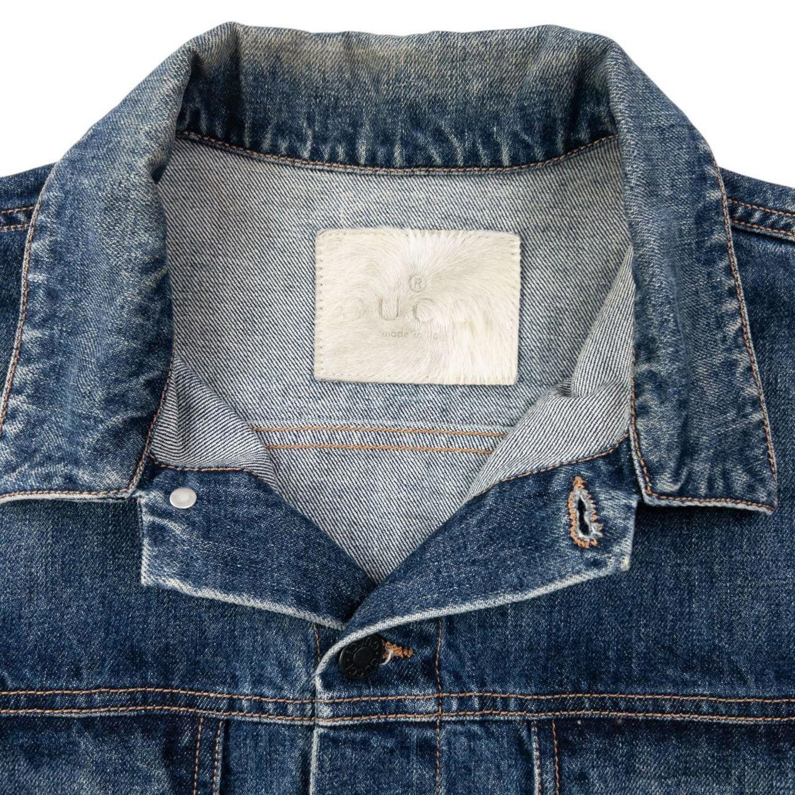 Gucci Vintage 2000s Gucci Button Up Denim Jacket Womens Size L Size US L / EU 52-54 / 3 - 3 Thumbnail