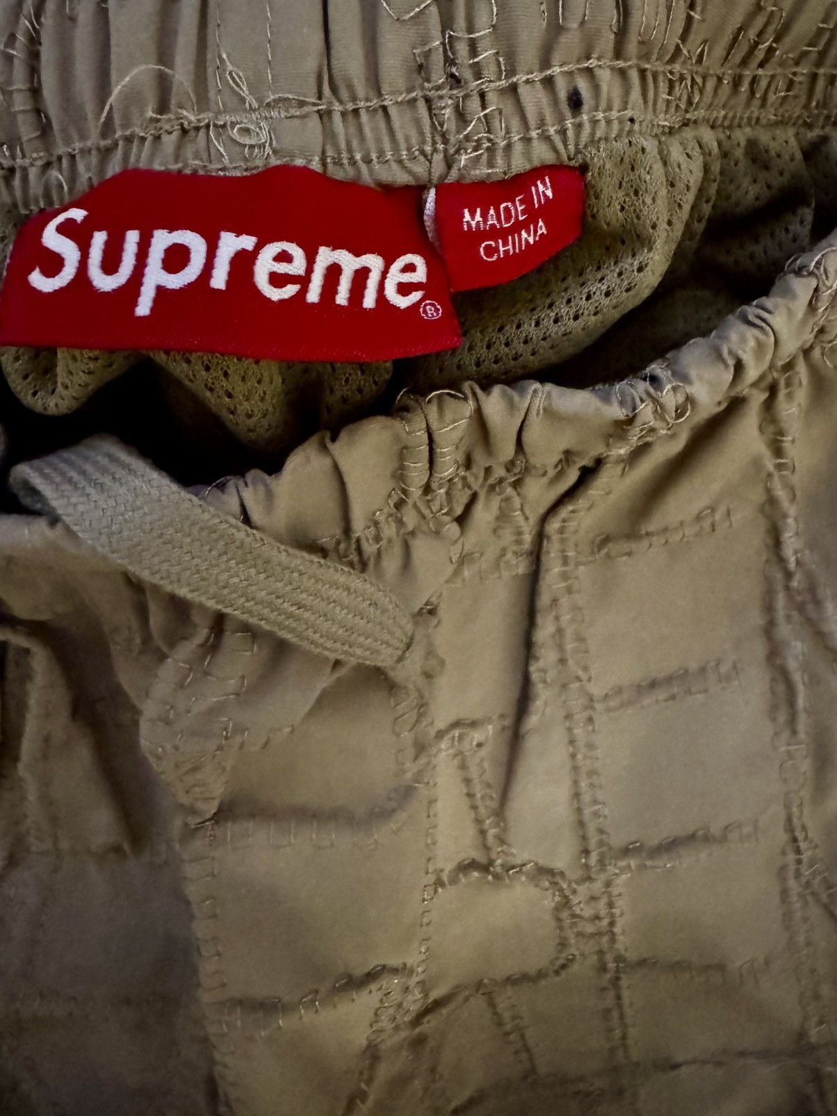 Supreme Beige Supreme baggy pants Size US 32 / EU 48 - 4 Thumbnail