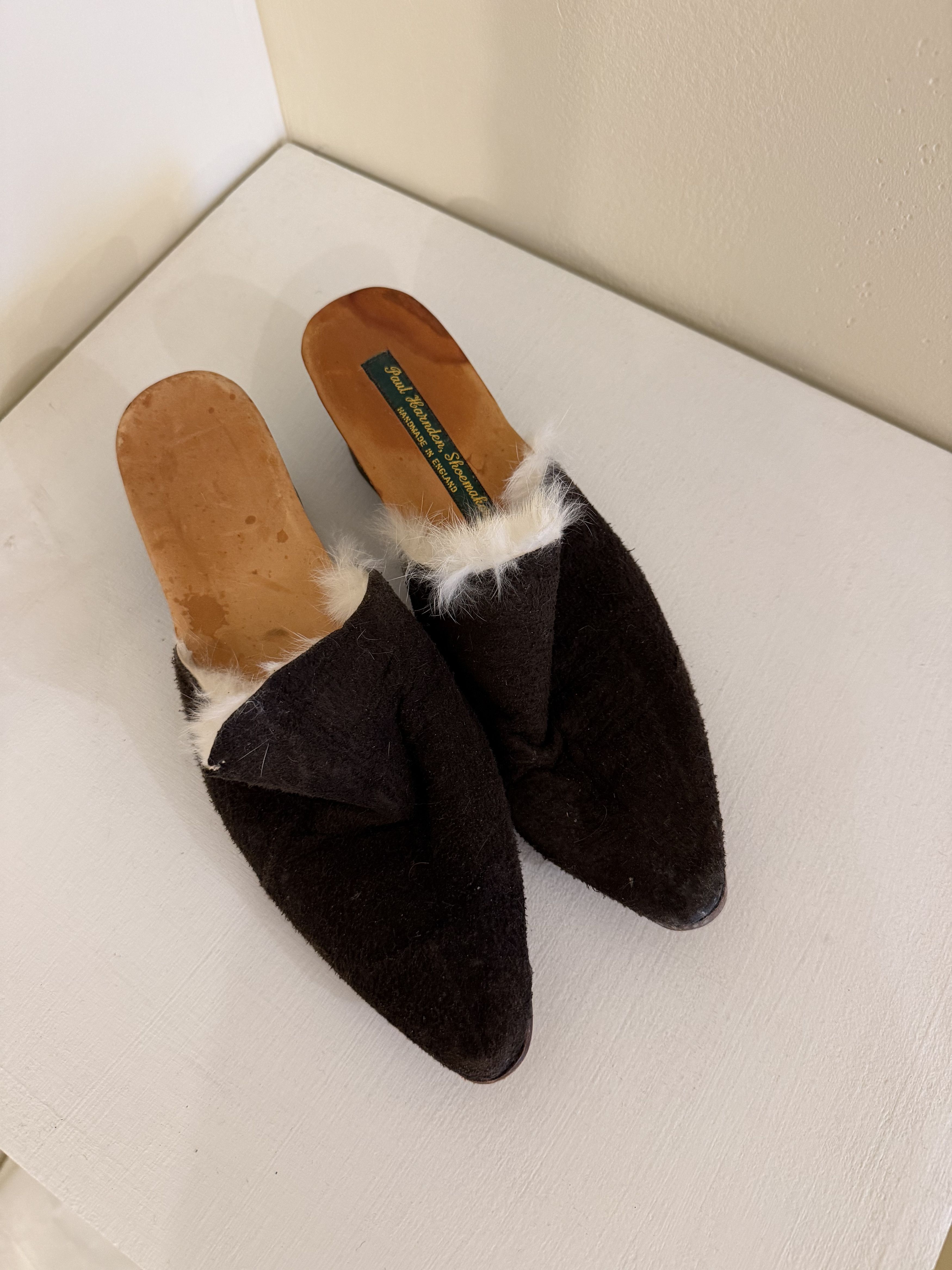 Paul Harnden Shoemakers paul harnden shoemakers shearling mule slippers Size US 5 / IT 35 - 1 Thumbnail