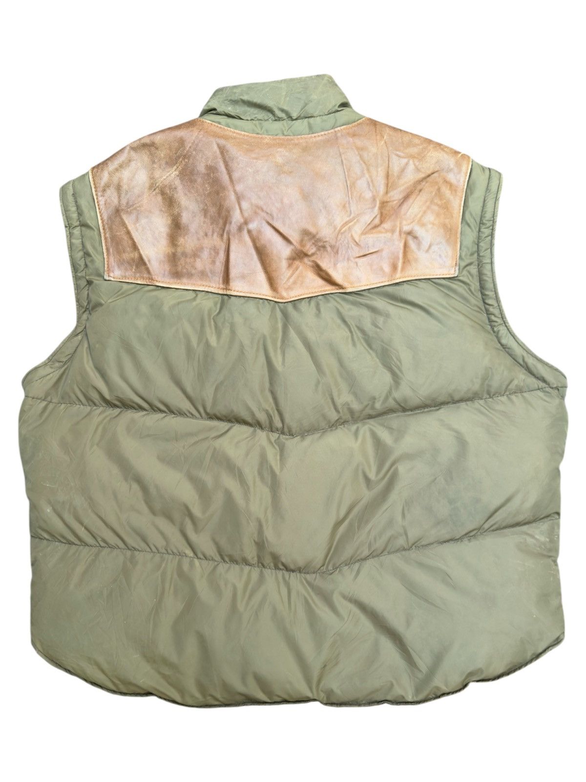 Schott VERY RARE VINTAGE JACKET VEST LEATHER DOWN BT SCHOTT GOOSE Size US L / EU 52-54 / 3 - 4 Thumbnail
