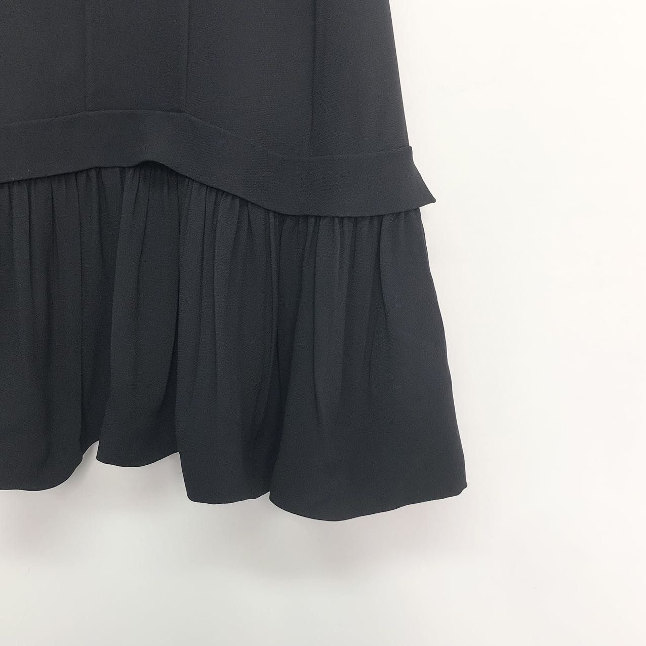Miu Miu Miu Miu Black Camisole Babydoll Dress K26WX Size XS / US 0-2 / IT 36-38 - 4 Thumbnail