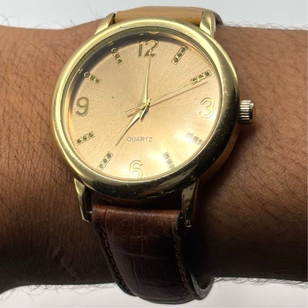 Other Gold & Brown Men's Watch Size ONE SIZE - 1 Thumbnail