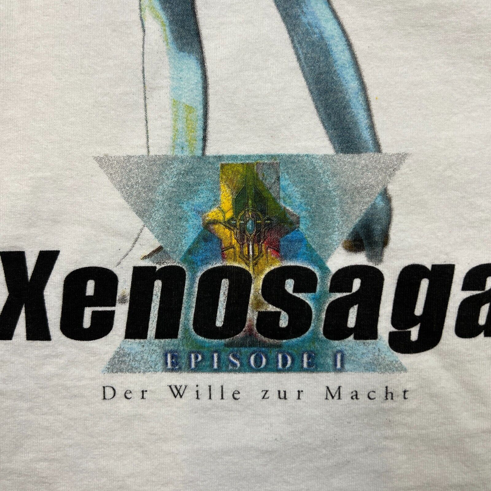 Playstation Vintage 2003 Namco Xenosaga T Shirt Episode 1 KOS-MOS Tee Size US XL / EU 56 / 4 - 4 Thumbnail